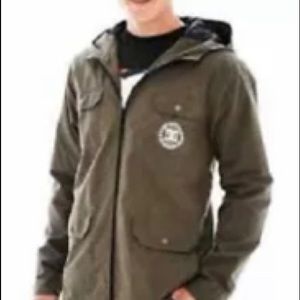 DC Shoes Zip Up Hooded Jacket Size XL